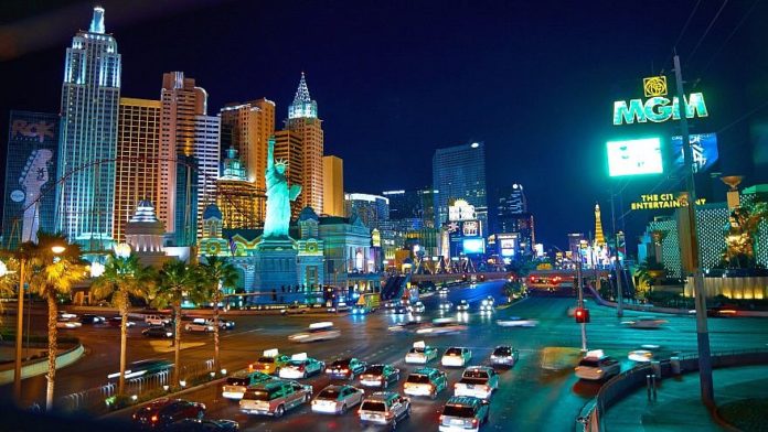 A view of the Las Vegas strip. (Photo Credit: Wikimedia Commons)