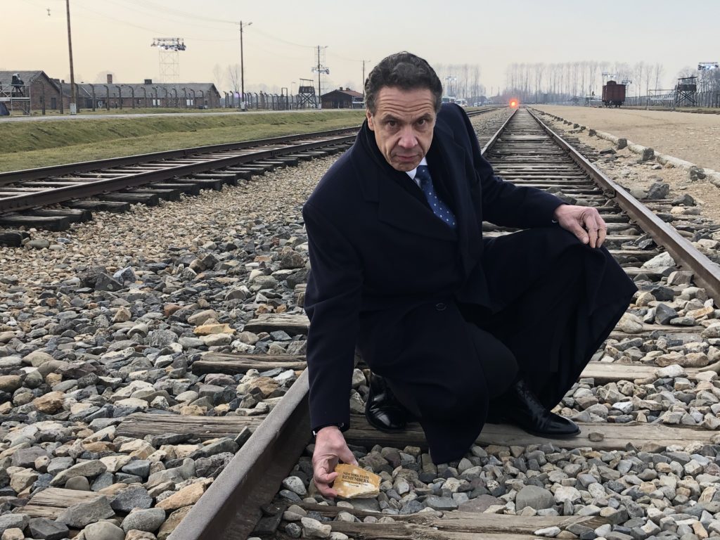 Governor Joins World Leaders As Only U.s. Elected Official To Attend Commemoration Of The 75th Anniversary Of The Liberation Of Nazi Concentration And Extermination Camp Auschwitz-birkenau