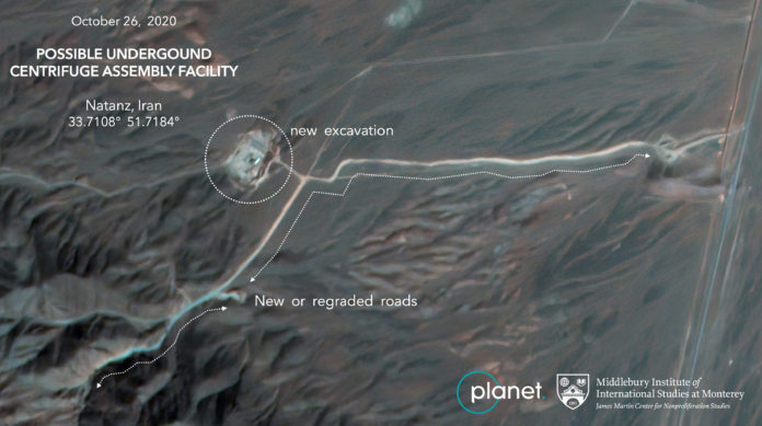 Satellite Photos Show Construction At Iran Nuclear Site 1
