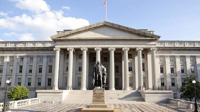 U.S. Department of Treasury headquarters in Washington, D.C. (Photo Credit: Wikimedia Commons)